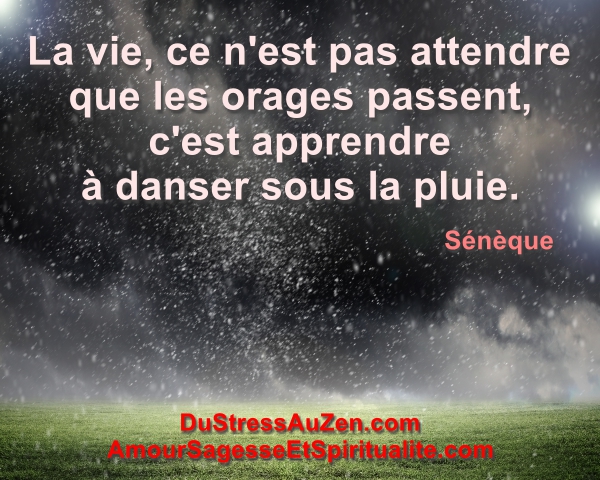 Belle citation zen Du Stress au Zen